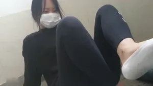 계단간단 레깅스 풋잡녀  국산야동 한국야동